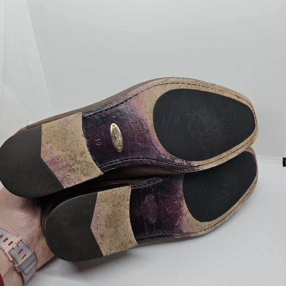 Alan Payne Mario Deerskin Bit Loafers brown 10C - Picture 10 of 10